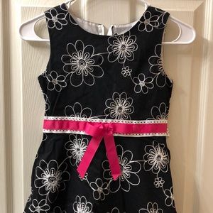 Girls Size 10 Flower Print Dress